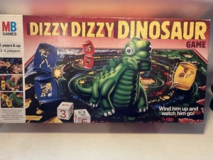 Juego de Mesa Dizzy Dizzy Dinosaur MB 1987 De Colección 100% Completo y Funcionando - Imagen 1 de 9