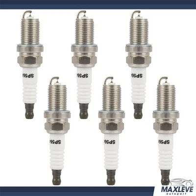 6Pcs Iridium Spark Plugs For Audi A6 Quattro 1995-1996 Audi A4 Quattro 1996 2.8L Foto 1 de 4