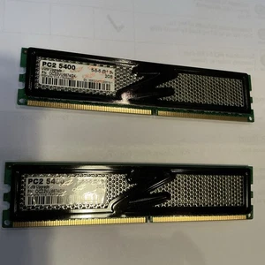 OCZ 4GB (2 x 2GB) DDR2 800MHz Memory/PC2-5400/Gold Series/CL4/5-5-5 @1.8V - Picture 1 of 7