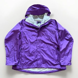 Patagonia Jacket Womens XL Purple Torrentshell H2NO Rain Waterproof 83805 - Picture 1 of 9