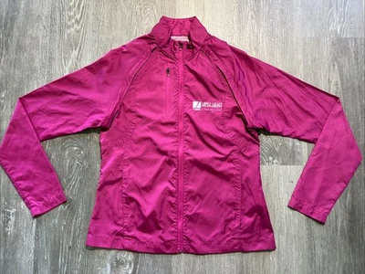 Antigua LOPEZ LEGACY Vented 2-In-1 Convertible Jacket & Vest PINK SMALL MSRP $75 - Image 1 of 4