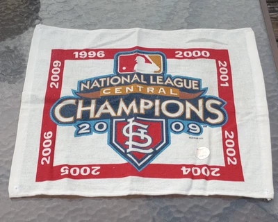 Toalla de golf St. Louis Cardinals MLB National League Central Champs 2009 (18x14) Foto 1 de 2