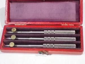 3 Unbranded Watchmakers Rubbing & Jeweling Tool VG with Box Knurled Handles - Picture 1 of 5