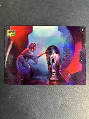 2024 Star Wars Galaxy - You Are Our Only Hope - #90 - Mini Diamond Refractor  - Image 1 of 2
