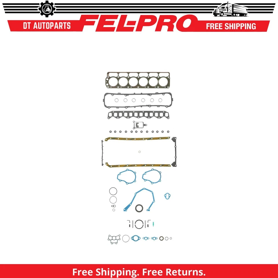Juego de juntas de motor Plymouth Barracuda 1964-1972 Fel-Pro 1965 1966 1967 1968 Foto 1 de 1