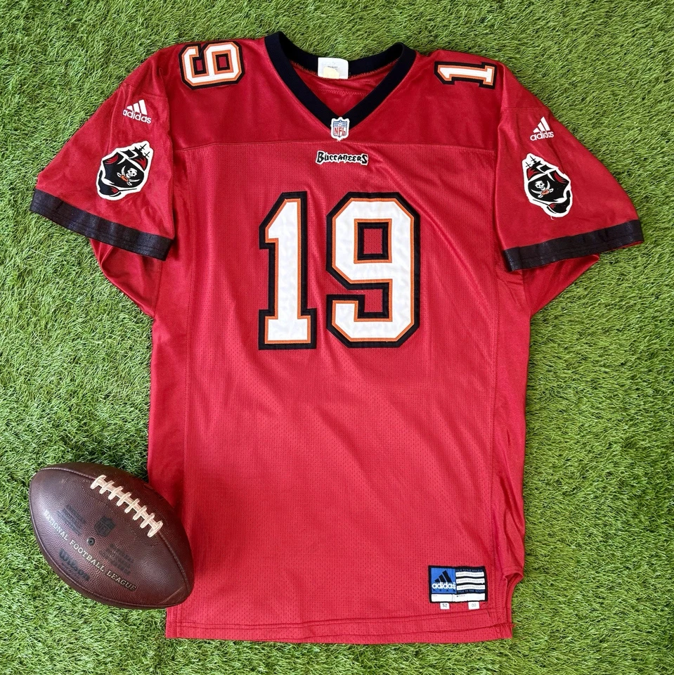 Keyshawn Johnson Tampa Bay Buccaneers 2000 Team Issued Authentic Football Jersey - Image 1 of 4