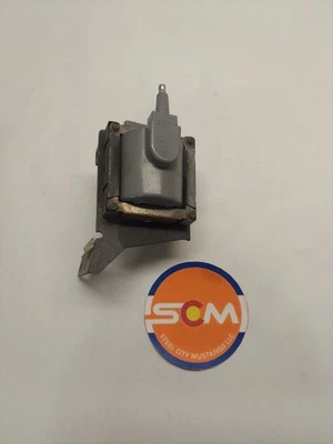 1986-93 Ford Mustang 5.0 V8 Ignition Coil and Bracket OEM 87 88 89 90 91 92 - Image 1 of 4