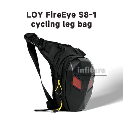 Waterproof Motorcycle Outdoor Waist Leg Bag Mens Riding Tactical Crossbody Pack  - Image 1 of 4