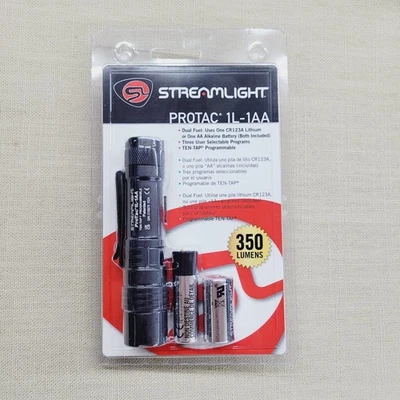 Фонарик Streamlight Protac 1L-1AA черный 350 лм - Изображение 1 из 4