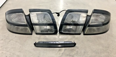 Saab 9-3 Convertible Ice Block Rear Lamp Set Clear All 5 items with bulb holders - Image 1 of 3