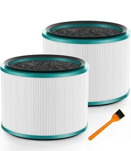 Filtros HEPA compatibles con purificador de escritorio Dyson HP01, HP02, DP01, DP02 (2) - Imagen 1 de 8