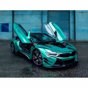 Spoiler Wing Front Lip Rear Diffuser Side Skirt Body Kit for BMW I8 Carbon Fiber - Picture 1 of 17