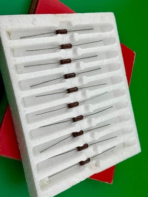 2500 OHM 3 WATT Wire Wound MEMCOR/TRU-OHM VAL3 VITREOUS ENAMELED RESISTORS (10x) - Image 1 of 4