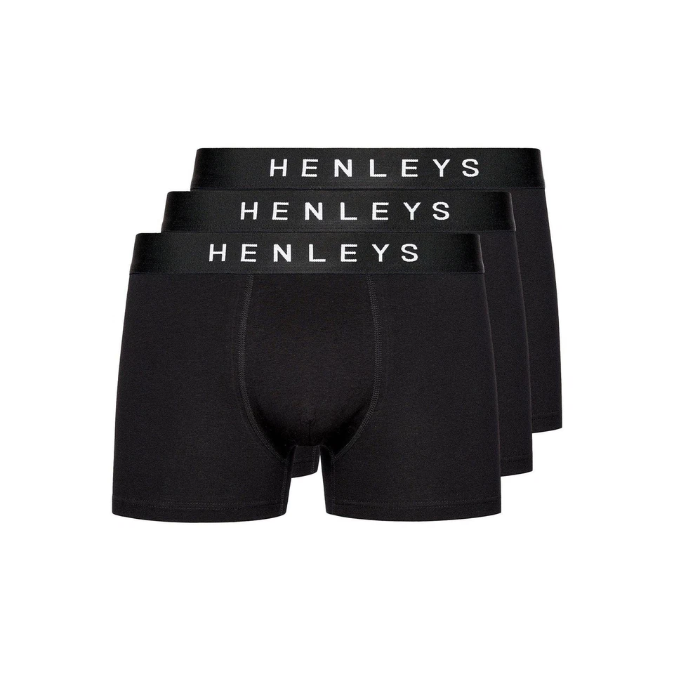 Henleys  Boxers Coalink para Hombre  Packs de 3 (BG1604) - Imagen 1 de 1