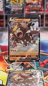 Ursaluna V 102/195 Ultra Rare Silver Tempest Pokemon TCG Near Mint - Picture 1 of 2