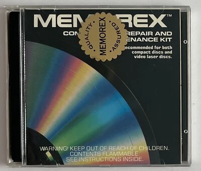 Vintage Memorex  CD Repair & Maintenance Kit - 1990 West Germany READ DESC. - Image 1 of 4