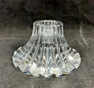 Baccarat Crystal Art Glass Massena No Trim Two Inch Single Light Candlestick - Picture 1 of 4