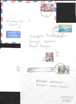 Chipre N 1970 Período Cubiertas Colección Buenos Matasellos Especiales Cachet Foto 1 de 4