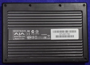 AJA KISTOR 1TB USB-R0 W/NEW 1TB-SSD UPGRADE & 2-USB3.0 interface cables! - Picture 1 of 5