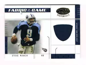 2003 Leaf Certified Materials, Fabric of the Game, Steve McNair Game Worn Jersey - Picture 1 of 2