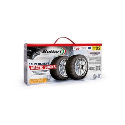 Set 2 Catene da Neve in Tessuto kit Calze Omologate EN 16662 Auto per Pneumatici - Imagen 1 de 4