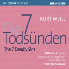 Kurt Weill Kurt Weill: The 7 Deadly Sins (CD) Album