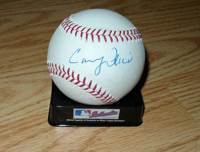 Condoleezza Rice signed MLB baseball in person Exact Proof US Secretary of State - Image 1 of 4