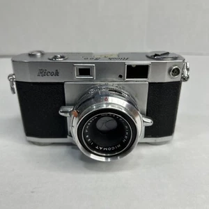Ricoh 500 35mm Film Camera w/ Riken Ricomat 45mm 4.5cm f/2.8 Lens untested - Picture 1 of 4