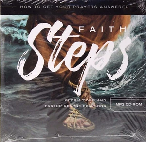 NEW! FAITH STEPS How to Get Your Prayers Answered (MP3 CD-ROM) Gloria Copeland - Picture 1 of 2