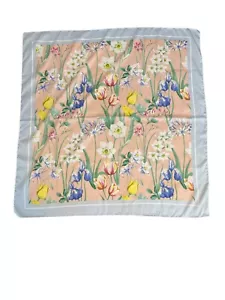 Gorgeous Women's Spring Floral Silk Scarf - Picture 1 of 3
