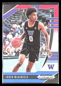 Jaden McDaniels 2020 Panini Prizm Draft Picks Collegiate #11 Red White and Blue - Picture 1 of 2