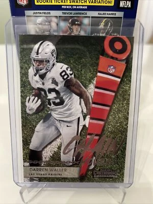 DARREN WALLER 2021 Panini Contenders Football CHAIN MOVER #CM-DWA L V Raiders - Image 1 of 2