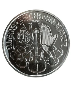 Silbermünze Wiener Philharmoniker 2012-Österreich Fein Silber Münze - 1 Oz - Bild 1 von 4