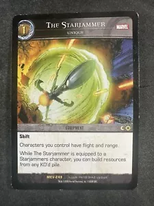 VS System TCG MEV-249 The Starjammer Unique Marvel Evolution NM/LP - Picture 1 of 2