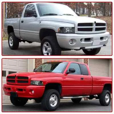 Amber Corner Black Headlights Assembly Fits 1994-2002 Dodge Ram 1500 2500 3500 - Image 1 of 4