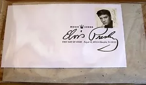 NEW US Postage First Day Cover FDC ELVIS PRESLEY Forever Stamp Memphis 2015 - Picture 1 of 4