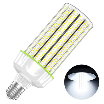 100W LED Corn Cob Bulb 5000K Commercial Warehouse Factory Workshop Garage Light - Image 1 of 4