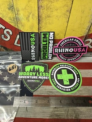 RC 1/10 / 1/8 Scale Body Shell RHINO Decals -NEW- - Image 1 of 4