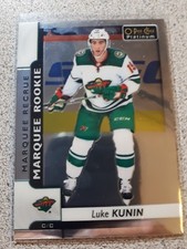 2017-18 O-PEE-CHEE Platinum Marquee Rookie Luke Kunin - Minnesota Wild