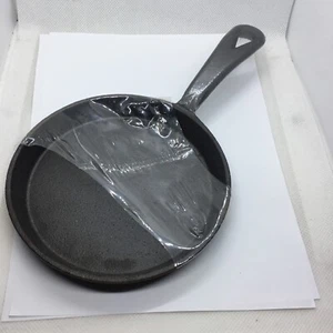 Mini sartén de hierro fundido de 5 pulgadas de diámetro 0,5 pulgadas de profundidad sartén de camping  - Imagen 1 de 4