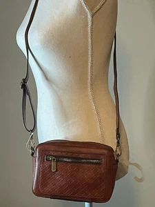 Umhängetasche burnt orange mit verstellbarem Riemen - Bild 1 von 4