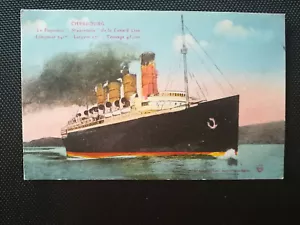 CPA 50 CHERBOURG - Le Paquebot "Mauretania" de la Cunard Line - Bild 1 von 2