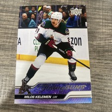 Milos Kelemen 2023-24 Upper Deck Young Guns SP RC Card #211