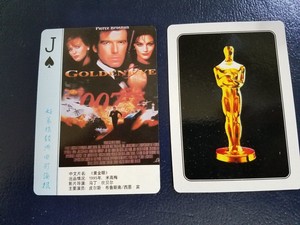 Pierce Brosnan Famke Janssen James Bond Golden Eye Hollywood Playing Card