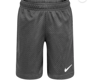 Nike Boy's Mesh Shorts in Anthracite Size 5-7 - Picture 1 of 5