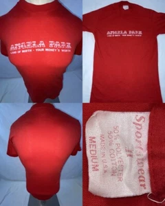 VTG 70S 80S MEDIUM ANGELA PARK MIRTH WORTH AMUSEMENT PARK HAZLETON PA SHIRT - Picture 1 of 9