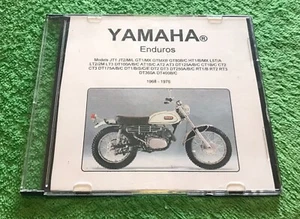 1968-76 Yamaha Enduros GT MX JT CT DT factory repair shop service manual on CD - Bild 1 von 5