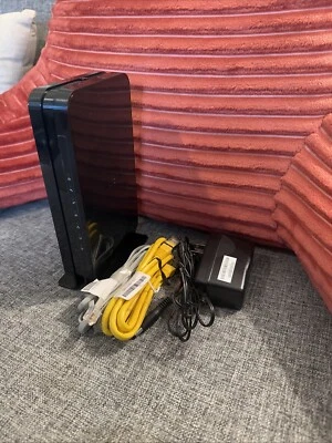 Netgear CM500V High Speed Compatible DOCSIS 3.0 Cable Modem In Black - Image 1 of 3