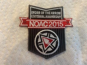 BOY SCOUTS ORDER OF THE ARROW PATCH: NOAC CENTENNIAL ANNIVERSARY 2015 - Picture 1 of 1