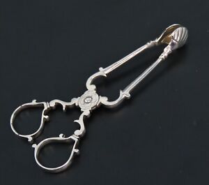 Great Sterling Silver Sugar Nips 18th Century Style Classical Form 4 3/8 Inches